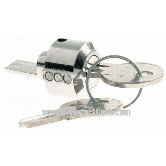 Steering Lock with Keys (Casa Lambretta C 136) Series 3