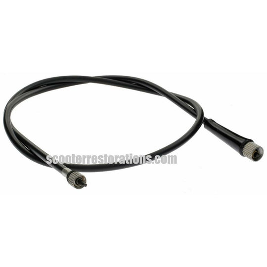 GP Speedo Cable Complete Indian (Black)