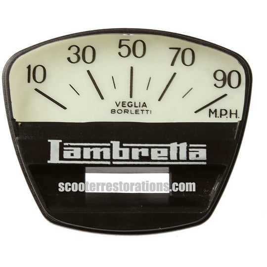 GP200 90mph Speedometer Face