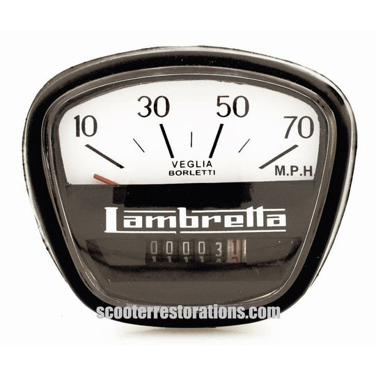 GP150 Speedometer 70mph (with Italian Face)