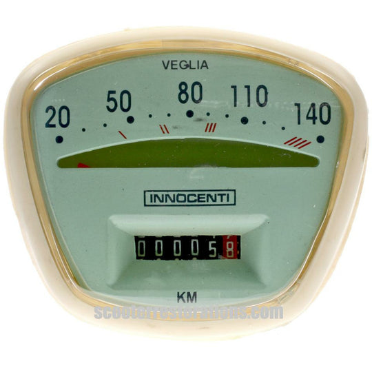 LI/TV Series 3 Speedometer 140kmph (with Italian Face)