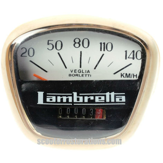 GP200 Speedometer 140kmph (with Italian Face)