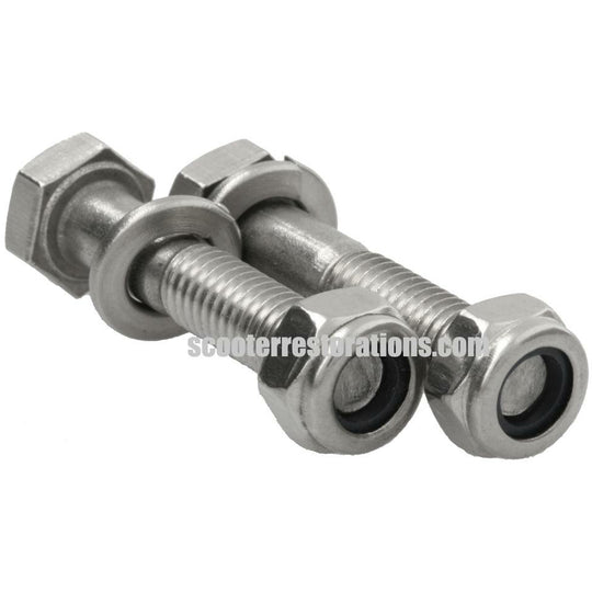 Upper Damper Bolts, Nuts & Washers (Set) S/S