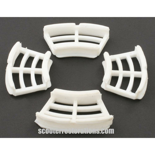 Disc Brake Windows (Set of 4) in White