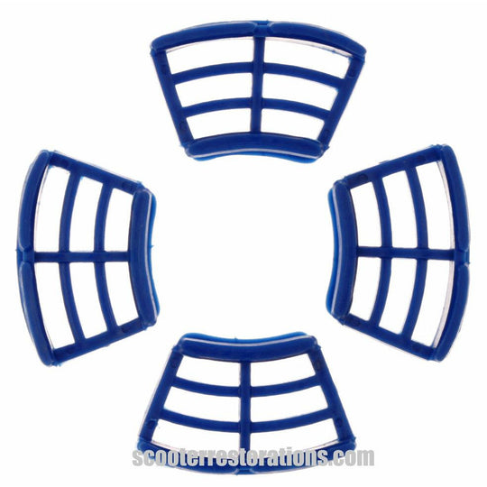 Disc Brake Windows (Set of 4) Blue