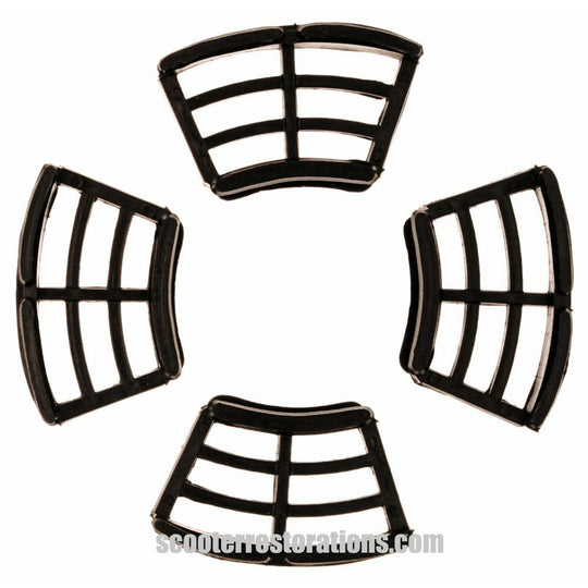 Disc Brake Windows (Set of 4) in Black