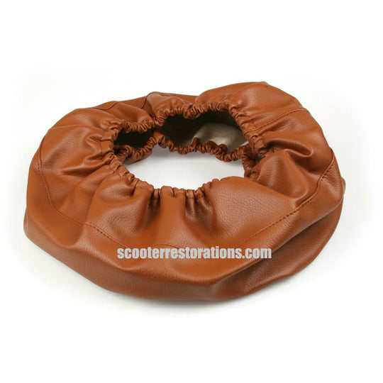 LD/D/C/LC Spare Wheel Cover (8 inch) Brown (Casa Lambretta A 130)