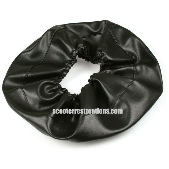 LD/D/C/LC Spare Wheel Cover (8 inch) Black (Casa Lambretta A 132)