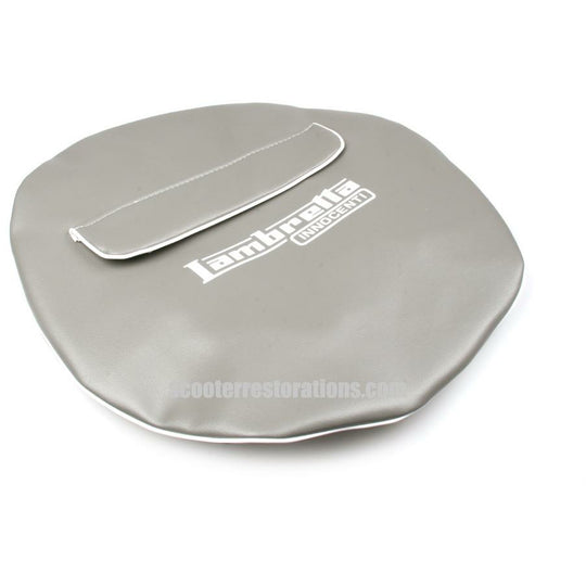 Spare Wheel Cover (10 inch) Grey with Pocket (Casa Lambretta A 137)
