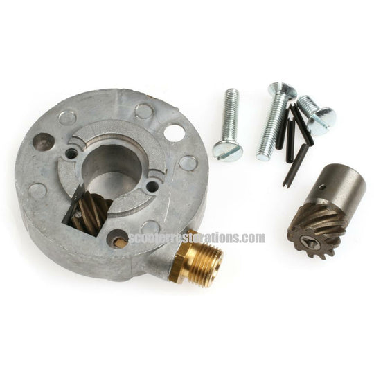 LD MK II/MK III Speedometer Drive Box (to the rear wheel) Long Axle (Casa Lambretta A 23)