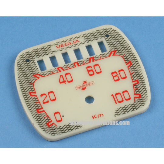 LD MK III Speedo Face (Casa Lambretta A 2/C)