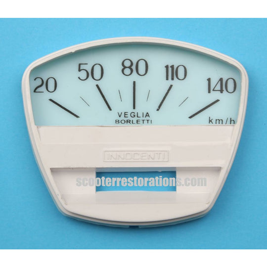 SX200 Speedometer Face 140 km/h (Casa Lambretta A 306)