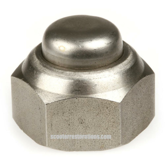 Rear Hub Nut with Nyloc (Stainless Steel) Casa Lambretta B 85/X