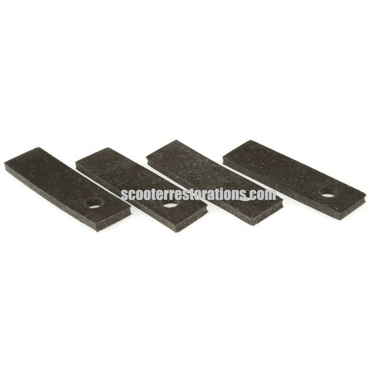 Model C/D/E/F Tool Box Anti-vibration Rubber Gaskets (Set of 4) Casa Lambretta C 26