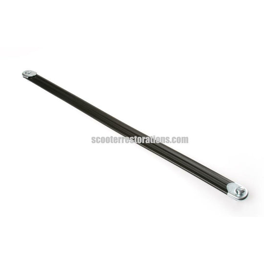 Vega Dual Seat Cover Strap with Screws (Black) Casa Lambretta C 357