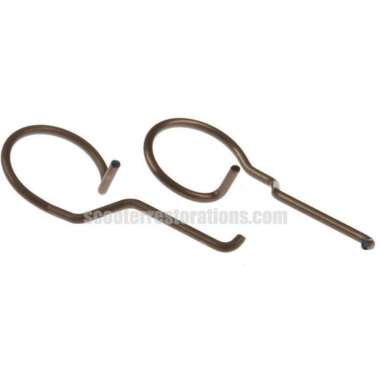 Lui 50CL Front Headlight Springs (a pair) Casa Lambretta E 440