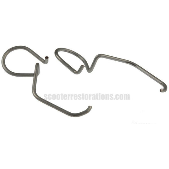 Vega 75 Front Headlight Springs (a pair) Casa Lambretta E 457