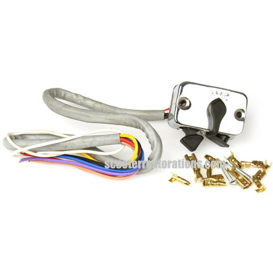 LI Series 1 & 2 Horn/Light Switch AC (Italian) Casa Lambretta E 44/C