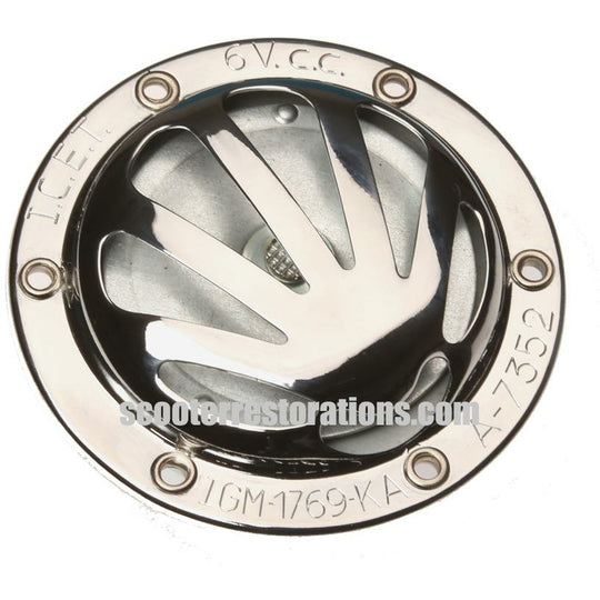LI Series 1 & 2 LI125/LI150/TV175 Horn 6V DC (Italian) Casa Lambretta E 66/D