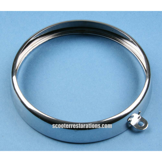 Lambretta 48 Moped Headlamp Chrome Rim (Casa Lambretta E 73)