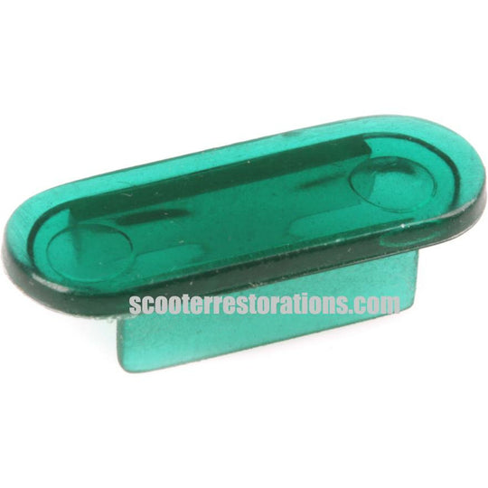 Vega 75/Lui 50CL Headlamp Green Plastic Spy Gem (Casa Lambretta E 90/B)