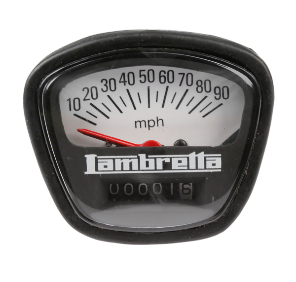 GP200 Speedometer 90mph (Late SIL) – Scooter Restorations