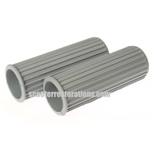 Lambretta Model A Handlebar Grips - Grey (a pair) Casa Lambretta L 42
