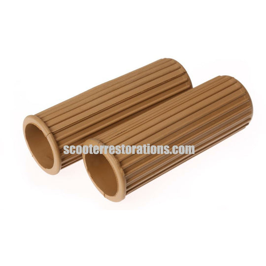 Lambretta Model A Handlebar Grips - Beige (a pair) Casa Lambretta L 44