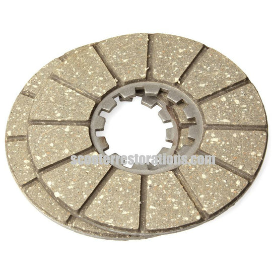 Lambretta Model E/F Clutch Plates (Set of 2) Casa Lambretta M 126