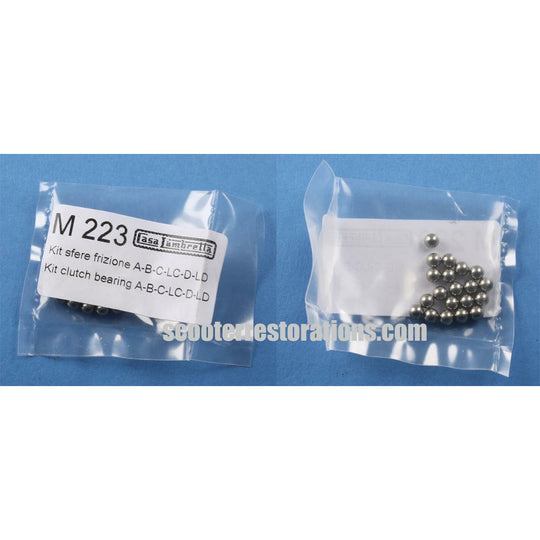 D/LD Clutch Ball Bearing Kit (Set of 10) Casa Lambretta M 223