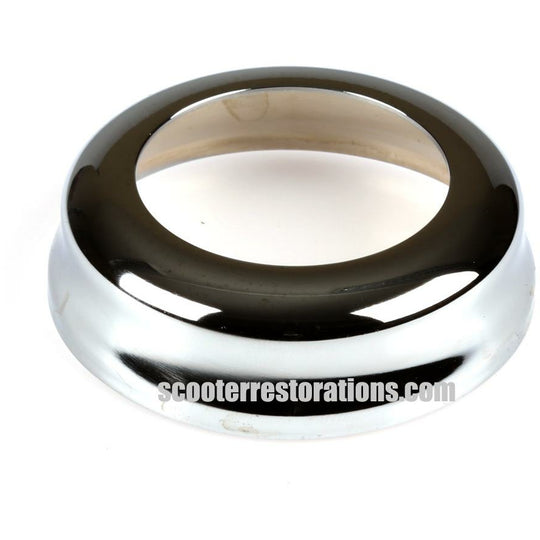 Model D Lower Steering Ball Race Cover (Chrome) Casa Lambretta T 44