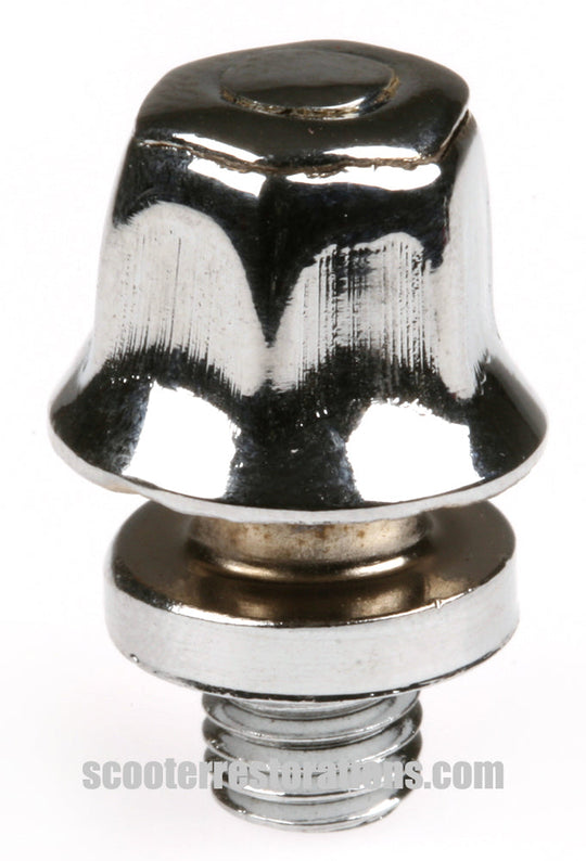 Vespa Clutch Cover Engine Breather (Chrome)