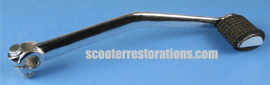 Vespa Kick Start Pedal (Chrome) & Rubber (PE PX Cosa LML) Italian