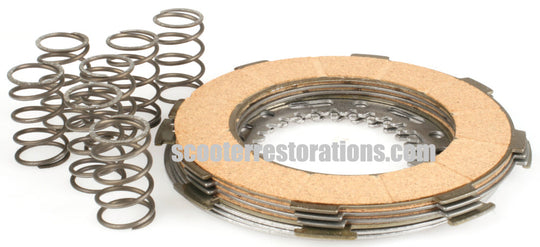 Vespa 4 Plate Clutch Conversion Set - 7 Spring Type (Large Frame) FA Italia