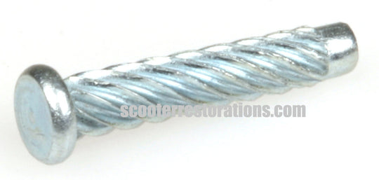 Vespa Twist Pin for Steering Lock Round Cover - 2 Pin Type (50-125 Rally Super PE PX)