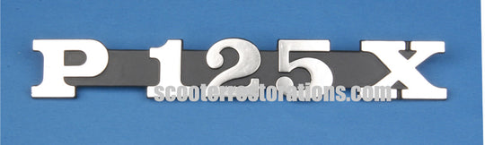 Vespa Side Panel Badge (P125X)