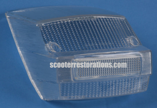 Vespa Rear Light Lens - Clear (PX PE 1978-1984)